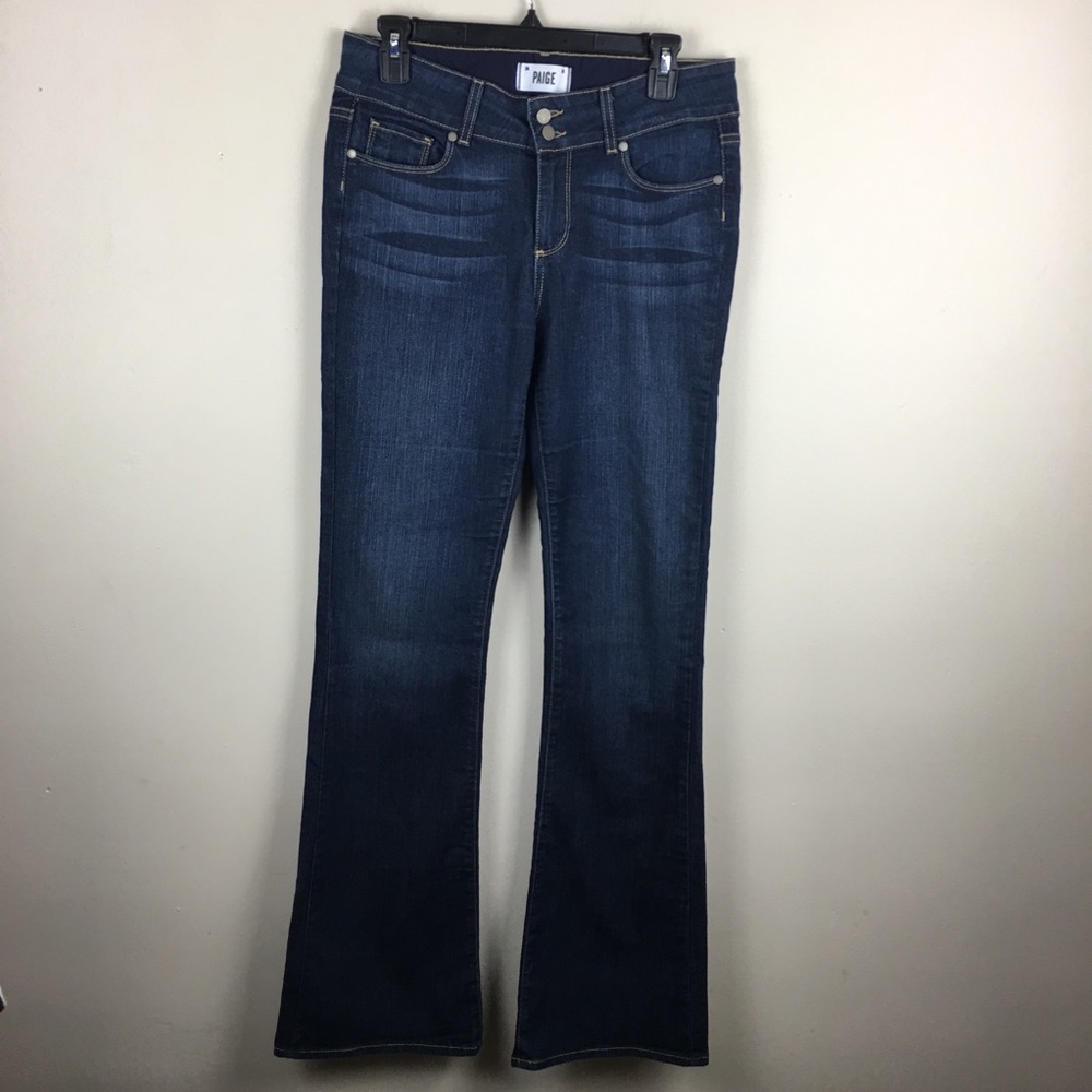 Paige Hidden boot jeans in the color Mercy - Picture 2 of 8